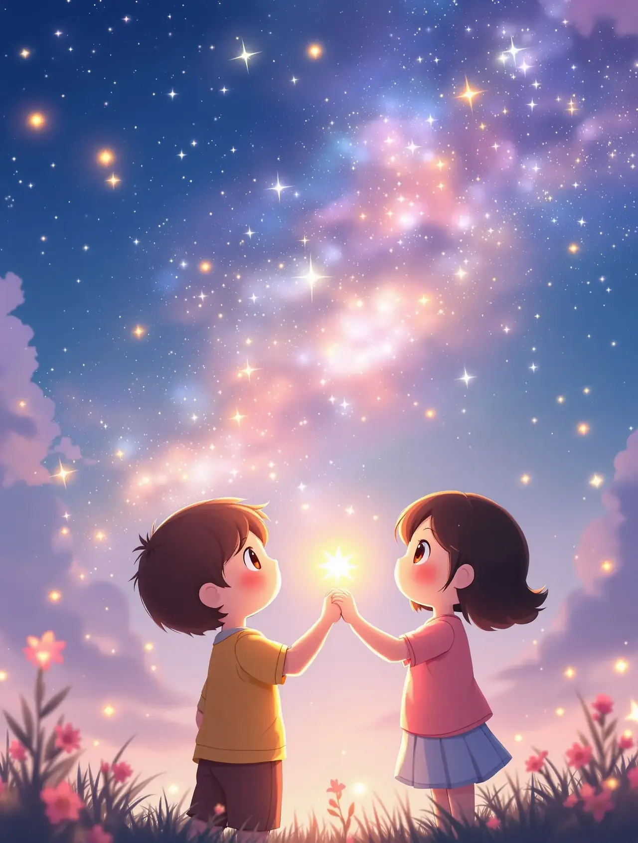 星夜下的约定 动漫封面